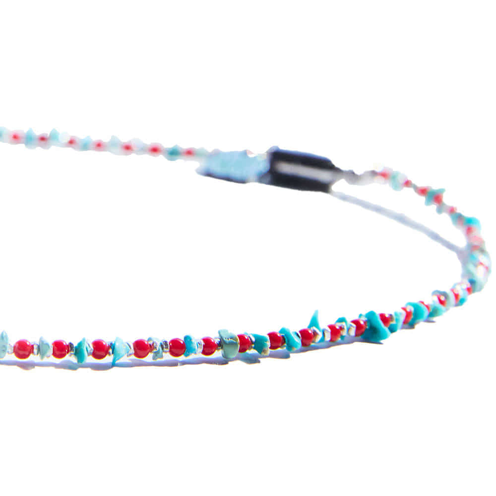 CAREN SiLVER CORAL NECKLACE #119