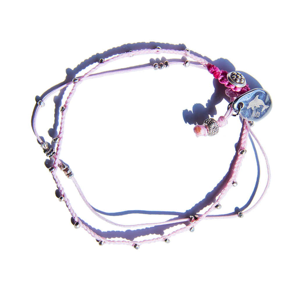 CAREN SiLVER DOLPHiN BRACELET #121