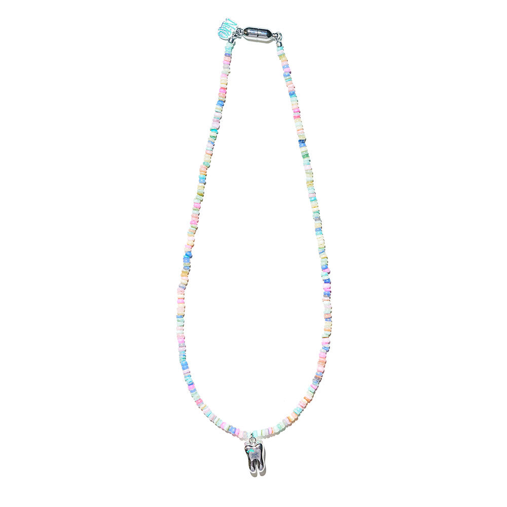 MOLAR DOLPHiN MOTHER OF PEARL NECKLACE #122