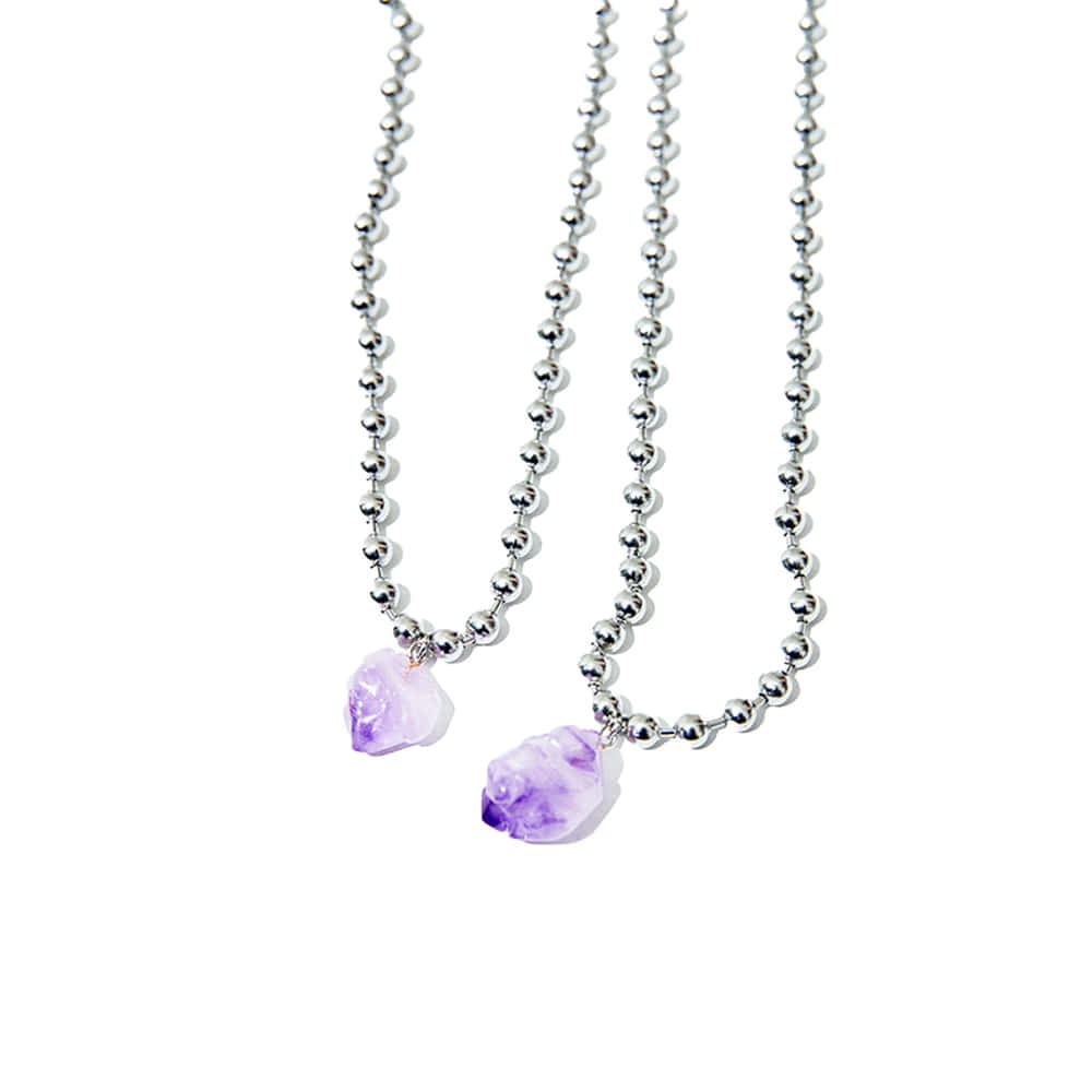 NATURAL AMETHYST NECKLACE #26