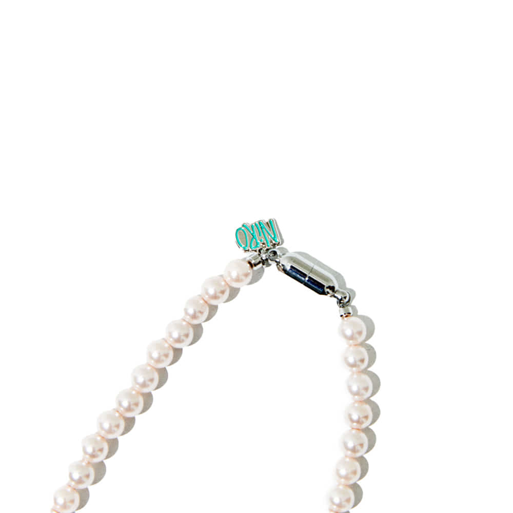 HEART TURQUOiSE PEARL NECKLACE #55