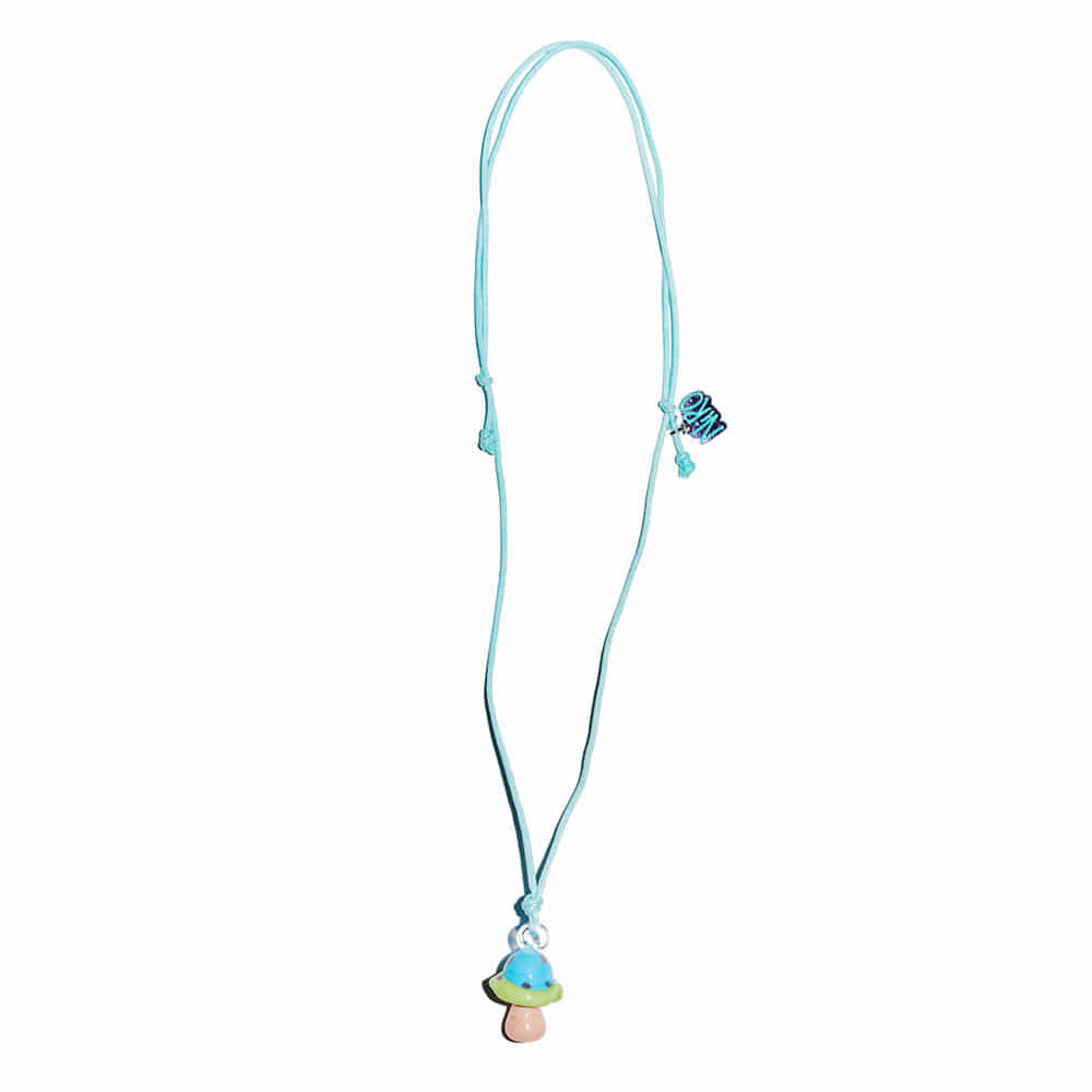 iLOVE MUSHROOM NECKLACE(POLY STRAP) #104