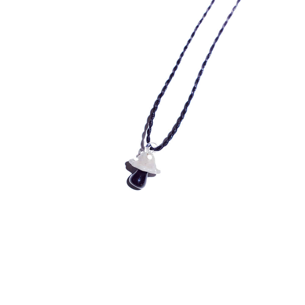 iLOVE MUSHROOM NECKLACE(POLY TWiST STRAP) #105