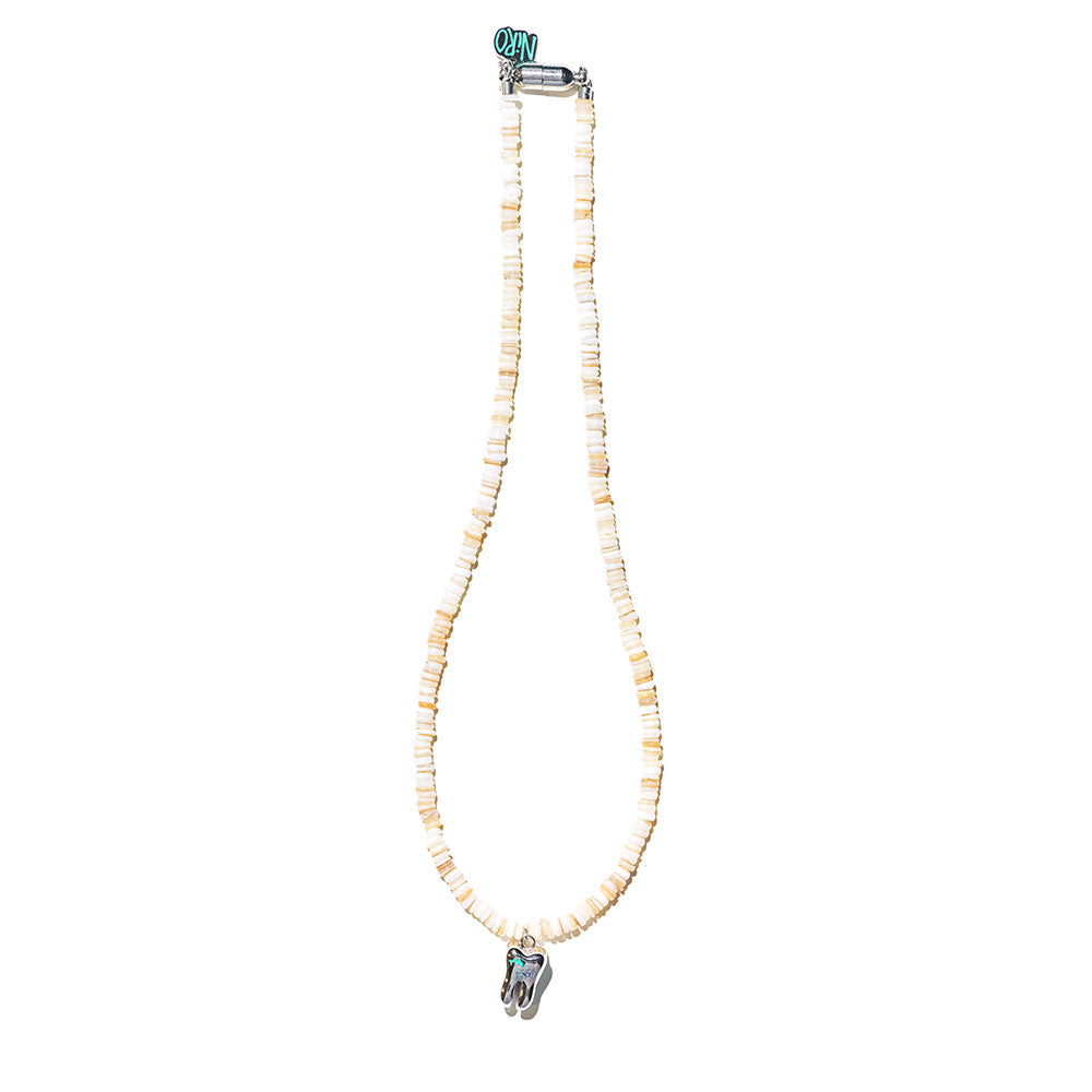 MOLAR DOLPHiN MOTHER OF PEARL NECKLACE #122