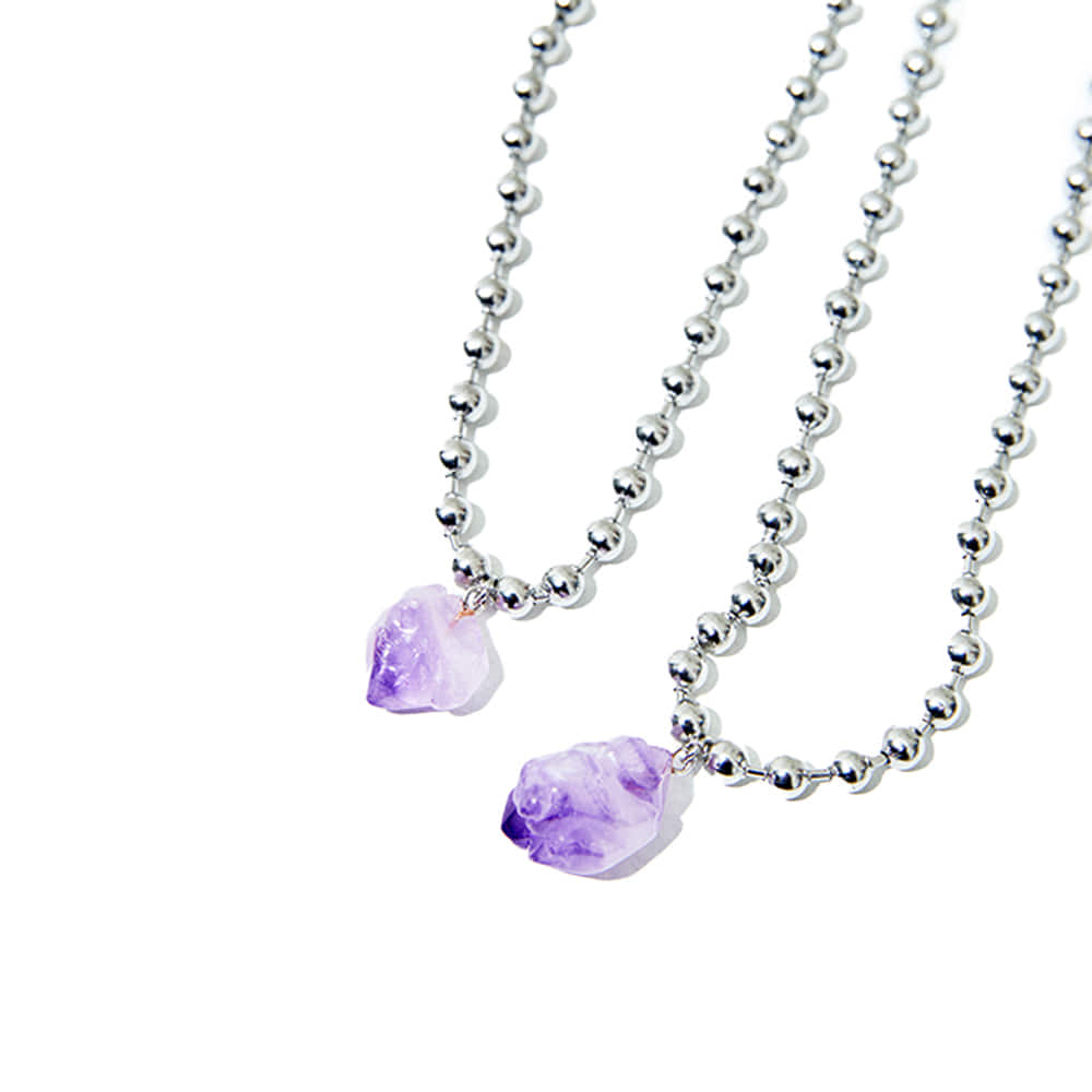 NATURAL AMETHYST NECKLACE #26